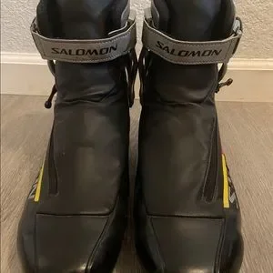 Salomon black ski winter boots size 7.5 Salomon Black Lace-Up Platform Winter Boots | Size 7.5 | eBay main image 4
